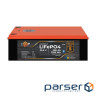 Акумулятор LP LiFePO4 25,6V - 280 Ah (7168Wh) (BMS 200A/200А) пластик Smart BT (37398)