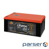 Акумулятор LP LiFePO4 25,6V - 280 Ah (7168Wh) (BMS 200A/200А) пластик Smart BT (37398)
