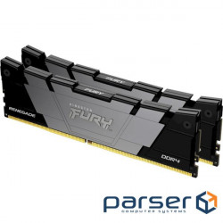 Модуль пам'яті KINGSTON FURY Renegade DDR4 3600MHz 64GB Kit 2x32GB (KF436C18RB2K2/64)