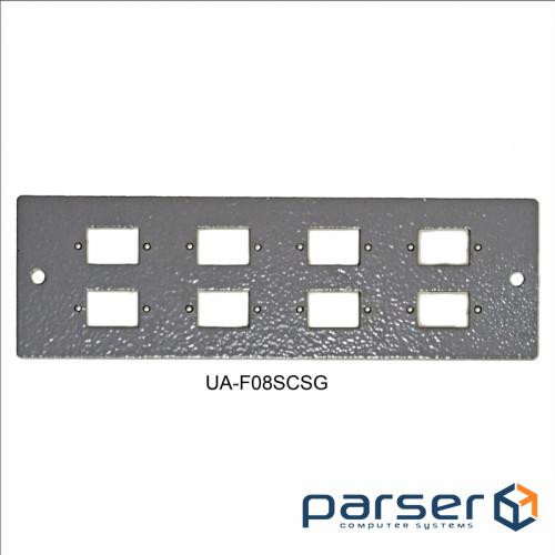 Лицьова панель 8SC Simplex для UA-FOBC-G, сіра (UA-FO8SCSG)