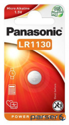 Батарейка LR-1130 (389, V10GA, AG10, RW49, G10, GP89A, LR54) Panasonic (LR-1130EL/1B)