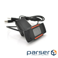 Вебкамера з гарнітурою Merlion F37, 720p, пласт. корпус, Black, OEM (F37 720p) , Black, OEM