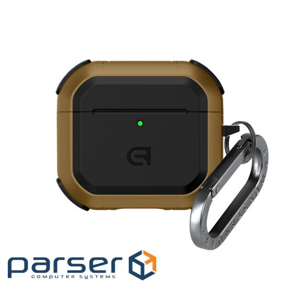 Чохол для навушників Armorstandart Panzer для Apple Airpods 4 Brown (ARM82556)