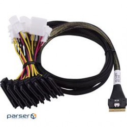 Adaptec Cable 2305400-R I-SlimSASx8-8SFF-8639x1-U.3-0.8M Tri-mode Retail