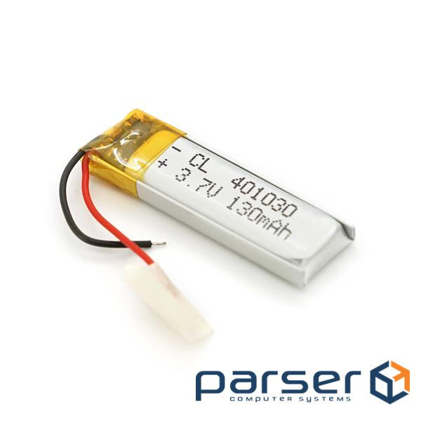 Літій-полімерний акумулятор 4*10*30mm (Li-ion 3.7В 90мА&middot,год) (401030) ) (401030)