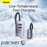 Автозарядка Baseus Share Together PPS with extension cord 120W 2U+2C Сіра (CCBT-A0G) (CCBT-A0G)