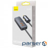 Автозарядка Baseus Share Together PPS with extension cord 120W 2U+2C Сіра (CCBT-A0G) (CCBT-A0G)