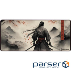 Килимок GamePro MP275GS "Ghost Samurai", 900x400x3 мм, мультипандекс/гума, поверхня "Speed/Control"