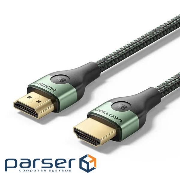 Кабель Vention HDMI - HDMI V 2.1 (M/M), 2 м, Green (ALOGH)