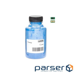 Тонер + чіп АНК для Canon 3922i/3926i/3930i/3935i, C-EXV64 бутль 750г 25500 ст. Cyan (50000555) . Cyan (50000555)