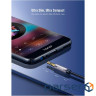 Кабель мультимедійний 3.5mm M to 3.5mm F 1.0m AV118 gray Ugreen (10592) (90402033)