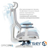Офісне крісло OfficePro Elegant OC660-W-DG-DG