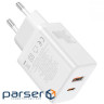 СЗУ Baseus GaN5 Fast Charger 1C 30W white (P10162504213-00 white)