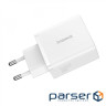 СЗУ Baseus GaN5 Fast Charger 1C 30W white (P10162504213-00 white)