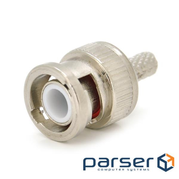 Роз'єм VOLTRONIC BNC-M - RG-58 crip + жовтий наконечник Q100