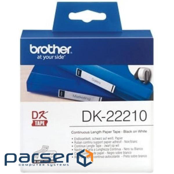 Етикет-стрічка для принтера Brother QL-1060N/QL-570QL-800 (29 мільйонами доларів x 30.48 M) (DK22210)