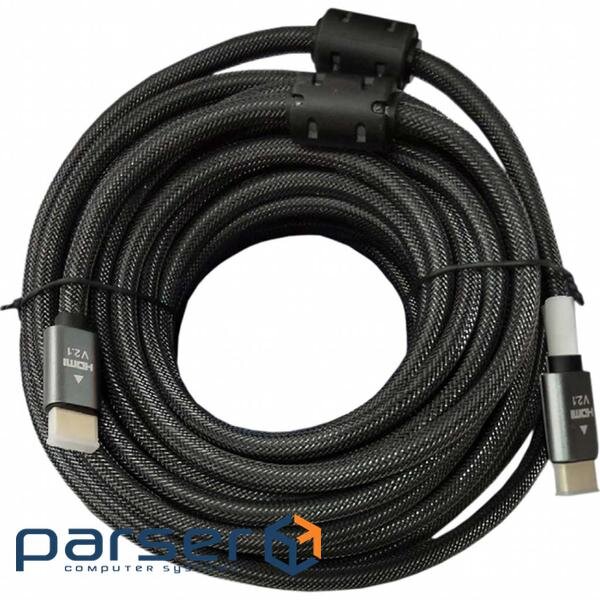 Кабель мультимедійний HDMI to HDMI 5.0m V2.1 Atcom (23785)