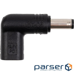 Адаптер PowerPlant USB Type-C на DC 5.5x2.1 мм (CC360567)