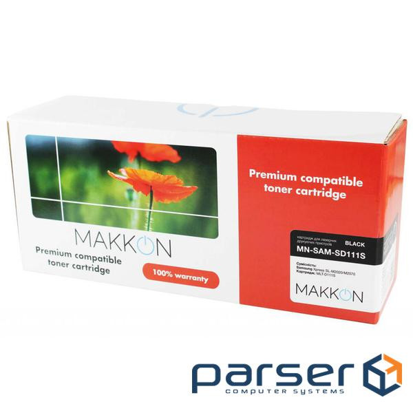 Картридж Makkon Samsung MLT-D111S 1k Black (MN-SAM-SD111S)