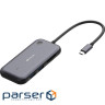 Бездротовий адаптер дисплея Share My Screen Verbatim 1080p USB-C із концентратором WDA-01 (32146) WDA-01 (32146)