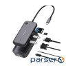Бездротовий адаптер дисплея Share My Screen Verbatim 1080p USB-C із концентратором WDA-01 (32146) WDA-01 (32146)