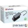 Бездротовий адаптер дисплея Share My Screen Verbatim 1080p USB-C із концентратором WDA-01 (32146) WDA-01 (32146)