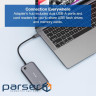 Бездротовий адаптер дисплея Share My Screen Verbatim 1080p USB-C із концентратором WDA-01 (32146) WDA-01 (32146)