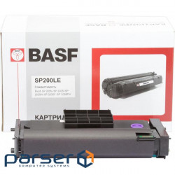 Тонер-картридж BASF Ricoh Aficio SP200S/200SN Type SP 200LE Black 407263 (KT-SP200 (BASF-KT-SP200LE)
