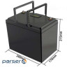 Акумуляторна батарея LiitoKala LiFePO4 12V100Ah, LCD (12V 100Ah LiFePO4 LCD)