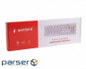 Клавіатура Gembird KB-UML3-01-W-UA White USB UKR