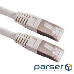Foil patch cord RJ45 FTP5e 5.0m, patch AWG26 D=5.5mm Gold Protect, gray (72.21.5414-1)