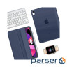 Чохол для планшета BeCover Tri Fold Hard Apple iPad Air (4/5) 2020/2022 10.9" Deep Blue (711128)
