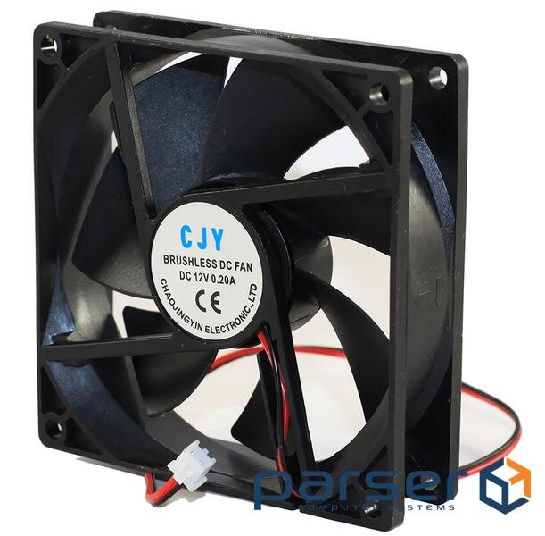Кулер корпусних Merlion 9025 DC sleeve fan 2pin- 92 * 92 * 25мм, 1300об / хв (CC-92*92*25/2)
