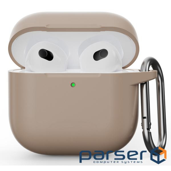 Чохол для навушників Armorstandart Hang Case для Apple AirPods 4 Pink Sand (ARM81291)