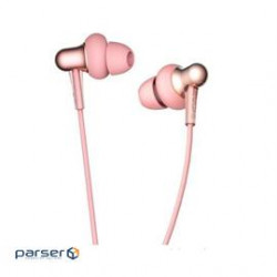 1More Headset E1025-PK Stylish Dual-Dynamic In-Ear Headset Rose Pink Retail