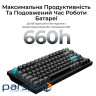 Клавіатура бездротова Keychron Q1 Ultra Keychron Red Switch Black RGB (Q1U-M1-UA)