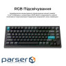 Клавіатура бездротова Keychron Q1 Ultra Keychron Red Switch Black RGB (Q1U-M1-UA)