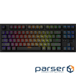 Клавіатура GamePro MK180B Hot-Swap Red Swich RGB USB UA Black