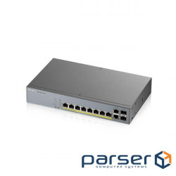 Комутатор мережевий ZyXel GS1350-12HP-EU0101F