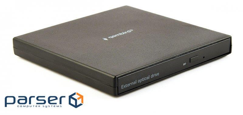 Зовнішній привід DVD+-RW GEMBIRD DVD-USB-04 USB2.0 Black