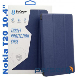 Чехол-книжка BeCover Smart для Nokia T20 10.4" Deep Blue (708042)
