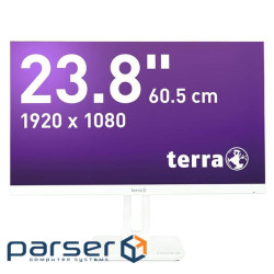 Монітор TERRA LCD/LED 2465W PV white / MESSEWARE (3030237)