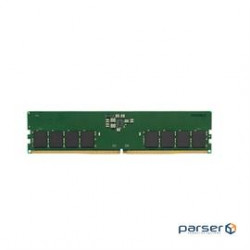 Kingston Memory KVR48U40BS8K2-32 32GB 4800MHz DDR5 Non-ECC CL40 DIMM Kit of 2 1Rx8 Retail