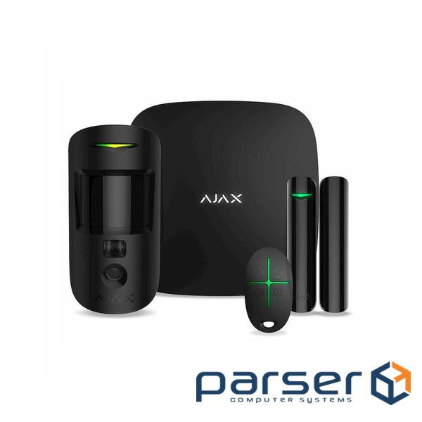 Комплект бездротової сигналізації Ajax StarterKit Cam Plus (HDR) black (Hub 2 Plus / MotionCam(HDR) Ajax StarterKit Cam Plus (HDR) black (Hub 2 Plus / MotionCam(HDR)