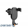 Утримувач автомобільний С olorWay Metallic Gravity Holder Black (CW-CHG01-BK)