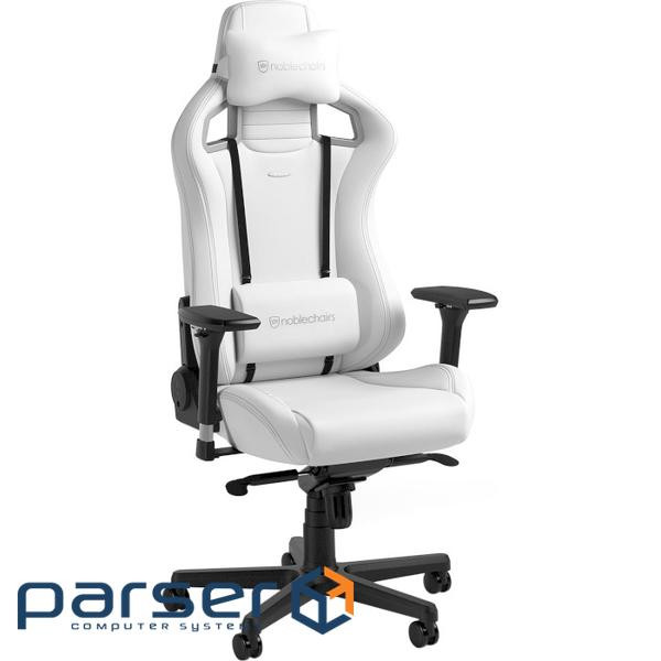 Крісло геймерське NOBLECHAIRS Epic White Edition (NBL-EPC-PU-WED)