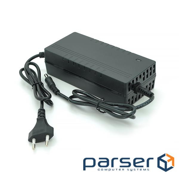 Зарядний пристрій Jinyi для акумуляторів LiFePo4 48V(58,4V),16S,2A,штекер 5.5*2.5,з індика (JY-4802) (JY-4802)