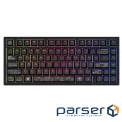 Клавіатура Dark Project ALU81 Terra Nova PBT RGB Mech G3MS Moonstone Black (DPKB_NOVA_81_ANSI_BLACK_UA)