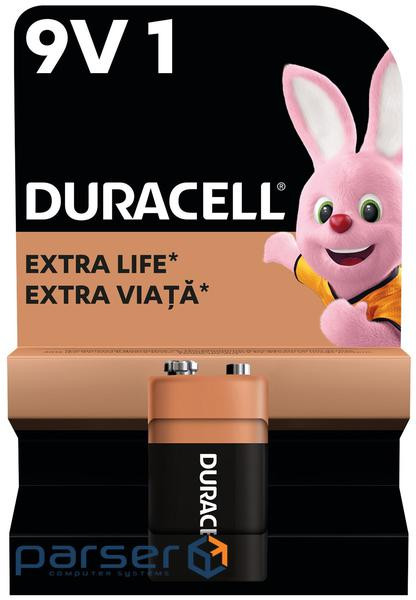 Батарейка DURACELL 9V / MN1604 KPN1 * 10 1 шт . (81545441)