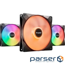 Комплект вентиляторів BE QUIET! Light Wings LX 140 PWM High-Speed Black 3-Pack (BL130)